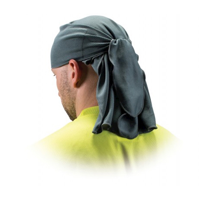 Voile absorbant la sueur gris